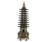 Hztyyier Statue en métal, Figurine Alliage Design Oriental élégante pour décoration Bureau intérieur