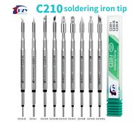 HZY - pointes de fer à souder série C210, tête de fer à souder C210-K/SK/I/IS/D/C/B/S/KU pour Station de soudage JBC Sugon T26 T26D T3602 C210-KU