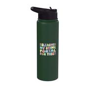I Bleached My Stink Portal For This | Humour adulte Edgy Funny Stainless Steel Insulated Water Bottle