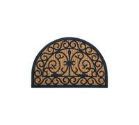 I-d-mat Cuba Demi-lune volutes - 40x60 cm - Naturel