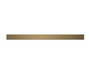 I-Drain DZIGNSTONE - Grille de conception pour baignoires Solid Linear, longueur 90 cm, or DP.GS.G.0895