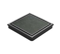 I-Drain Square - Plano/Tile 15x15 cm, pour entrée au sol, double face IDROSQ0150A