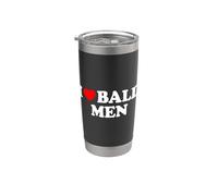 I Love Bald Men Gobelet isotherme en acier inoxydable double paroi