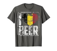 I Love Beer | Cadeau mignon pour addict de bière belge T-Shirt