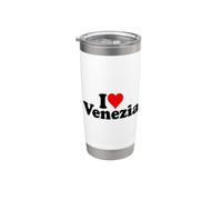 I LOVE HEART VENEZIA ITALIE VENISE Gobelet isotherme en acier inoxydable double paroi