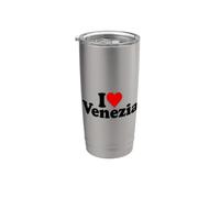 I LOVE HEART VENEZIA ITALIE VENISE Gobelet isotherme en acier inoxydable double paroi