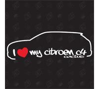 I Love My Citroën C4 Cactus ? Stickers, à partir de 14
