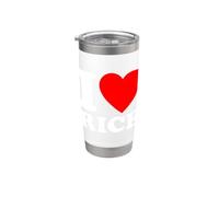 I Love Rice, I Heart Rice Gobelet isotherme en acier inoxydable double paroi
