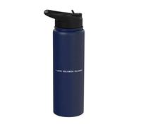 I Love Salomon Islands - Souvenir de voyage minimaliste Stainless Steel Insulated Water Bottle