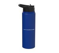 I Love Salomon Islands - Souvenir de voyage minimaliste Stainless Steel Insulated Water Bottle