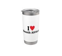 I love South Africa Gobelet isotherme en acier inoxydable double paroi