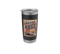 I Need A Huge Garage - Mécanicien amusant - Pour homme Gobelet isotherme en acier inoxydable double paroi