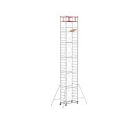 I SCEDIL - série M4 LUX 150 - Échafaudage, hauteur de travail 10 m, en acier, fabriqué en Italie