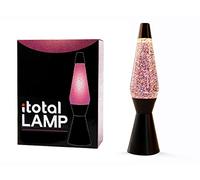 Itotal - Lava Lamp 36 Cm - Black Base And Glitter (Xl2344)