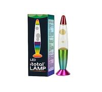 I-TOTAL® - Lampe à lave LED avec résistance chauffe cire, sans ampoule (CHANGE COULEURS RGB)