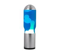 I-TOTAL - Lampe à Lave Magma & Glitter (liquide bleu/cire blanche 1)