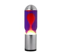 I-TOTAL - Lampe à Lave Magma & Glitter (liquide violet/cire jaune)