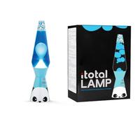 I-TOTAL® - Lampe à Lave Spaceship - Effet Bulles Hypnotisant, Design Rétro et Moderne, Lampe Décorative Colorée avec Cire en Mouvement (PANDASTIC)