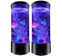 Itotal Fish Round 30 Cm (xl2496d) Lamp Violet Enfants