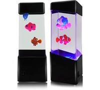 I-TOTAL - Lampe Bubble Fish avec poisson carré