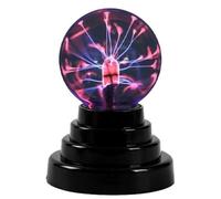 I-TOTAL® - Lampe Plasma Magique Lampe Plasma Sensible au Toucher et au Son Lumière Nouveauté Lumières de Nuit pour Décoration/Enfants/Chambre à Coucher (3'')