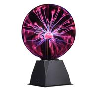 I-TOTAL® - Lampe Plasma Magique Lampe Plasma Sensible au Toucher et au Son Lumière Nouveauté Lumières de Nuit pour Décoration/Enfants/Chambre à Coucher (5'')