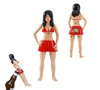 I-Total - Ouvre/Bouteille Bouteille en Plastique ouvreur drôle Parfait pour Cadeau drôle (WOMAN)