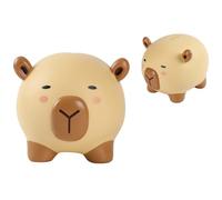 Tirelire capybara en plastique