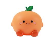I-TOTAL® - Tirelire en Plastique Design Legumes et Fruits - Boîte à Économies Amusante et Décorative, Idéale pour Enfants et Adultes (Olly Orange)