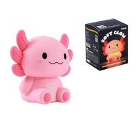 I-TOTAL® - Veilleuse LED en Silicone Rechargeable USB-C - 9 Couleurs, Lampe de Nuit pour Chambre Bébé et Enfant, Douce et Portable (AXOLUTELY)