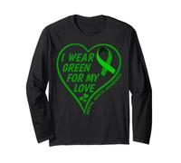 I Wear Green for My Love - Mental Health Awareness Day 2026 Manche Longue