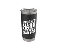 I Work Hard For This Dad Bod Gobelet isotherme en acier inoxydable double paroi