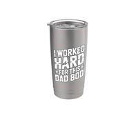 I Work Hard For This Dad Bod Gobelet isotherme en acier inoxydable double paroi