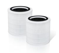 iAmoy H7127 Lot de 2 filtres de rechange pour purificateur d'air GoveeLife H7127 Mini - Filtre HEPA 3 en 1 H13 avec préfiltre et charbon actif