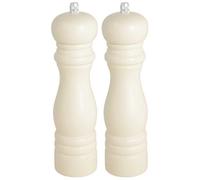 IB Laursen Sel & Moulin à Poivre Set 2-teilig Crème Blanc Moulins à Épices Bois