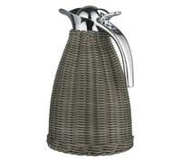 IB Laursen Thermos En Gris En Poly-Rattan Tressé 1,5 Litres Isolante