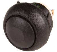 IB R3S SW - Bouton-poussoir IB, IP67, Snap-In, noir
