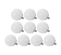 ibasenice 10 Pièces Abat-jour Demi-sphère en Plastique pour Lampe LED de Miroir de Maquillage, Résistant à L'humidité Chocs, pour Salle de Bain et Coin Maquillage