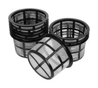 ibasenice 10 Pièces Filtre à Mailles pour Pulvérisateur Électrique à Dos 16l en Plastique Noir Filtration, Accessoire Polyvalent pour Jardin et Pelouse