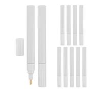 ibasenice 10 Pièces Marqueur Rechargeable de Peinture Acrylique | Corps en Aluminium Acrylique, Usage Intérieur et Graffiti Extérieur, Compact Léger, pour Artistes Professionnels