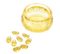 ibasenice 1ensemble Bol Trésor Feng Shui Cristal Ornement de Bureau et Décoration Intérieur Corne Abondance Traditionnelle Accessoire de Salon et Fête Élégant