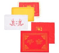 ibasenice 1ensemble Set de Fournitures Funéraires pour Urne et Cercueil Housses Durables avec Tapis Brodé Traditionnel Accessoires Funéraires Élégants pour Cérémonies Commémoratives