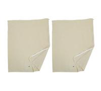 ibasenice 2 Pièces Housse de Protection Plante Hiver Protège-Plantes Réutilisable en Lin Beige, pour Pot de Fleurs et Culture, Isolation Respirante Le Gel, Usage Intérieur et Extérieur