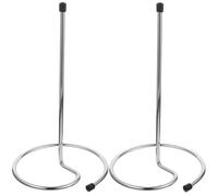 ibasenice 2 Pièces Porte-Tasses et Égouttoir à Carafe à Vin en Acier Inoxydable Séchoir Rapide Support Gain de Place pour Usage Domestique et Hôtels