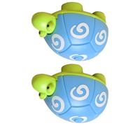 ibasenice 2 Pièces Ruban à Mesurer Souple en Abs de Tortue, Rétractable, 1 Mètre, Couture Travaux D'artisanat à Domicile