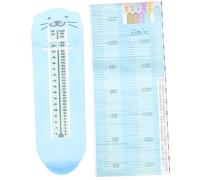 ibasenice 2ensembles Mesureur Pied Pour Garçon Fille Kit De Stickers Muraux Cartoon Pour Mesurer La Et Facile à Utiliser