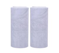 ibasenice 2rouleaux Frise Autocollante Marbre Artificiel Bordure Murale Auto-adhésive Résistante et Décorative pour Cuisine Salon et Salle de Bain Moulure de Socle et Facile à Poser