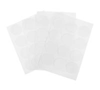 ibasenice 48 pastilles adhésives Rondes de 30 mm pour Bougies Coniques | Supports pour bougies en cire - Pastilles adhésives double face pour bougies, invisibles et fines, maintiennent la bougie