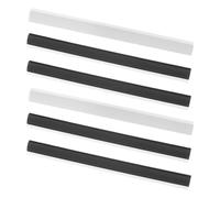 ibasenice 6 Pièces Bande de Bordure pour Balayette Lame Caoutchouc de Rechange pour Bord de Pelle à Poussière Bande de Pression Souple pour Accessoires de Nettoyage Domestique