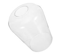 ibasenice Abat-jour Cloche en Verre de Remplacement E27 4,5cm pour Lampe, Éclairage Doux sans Éblouissement, Adapté aux Zones à Manger et Usage Quotidien